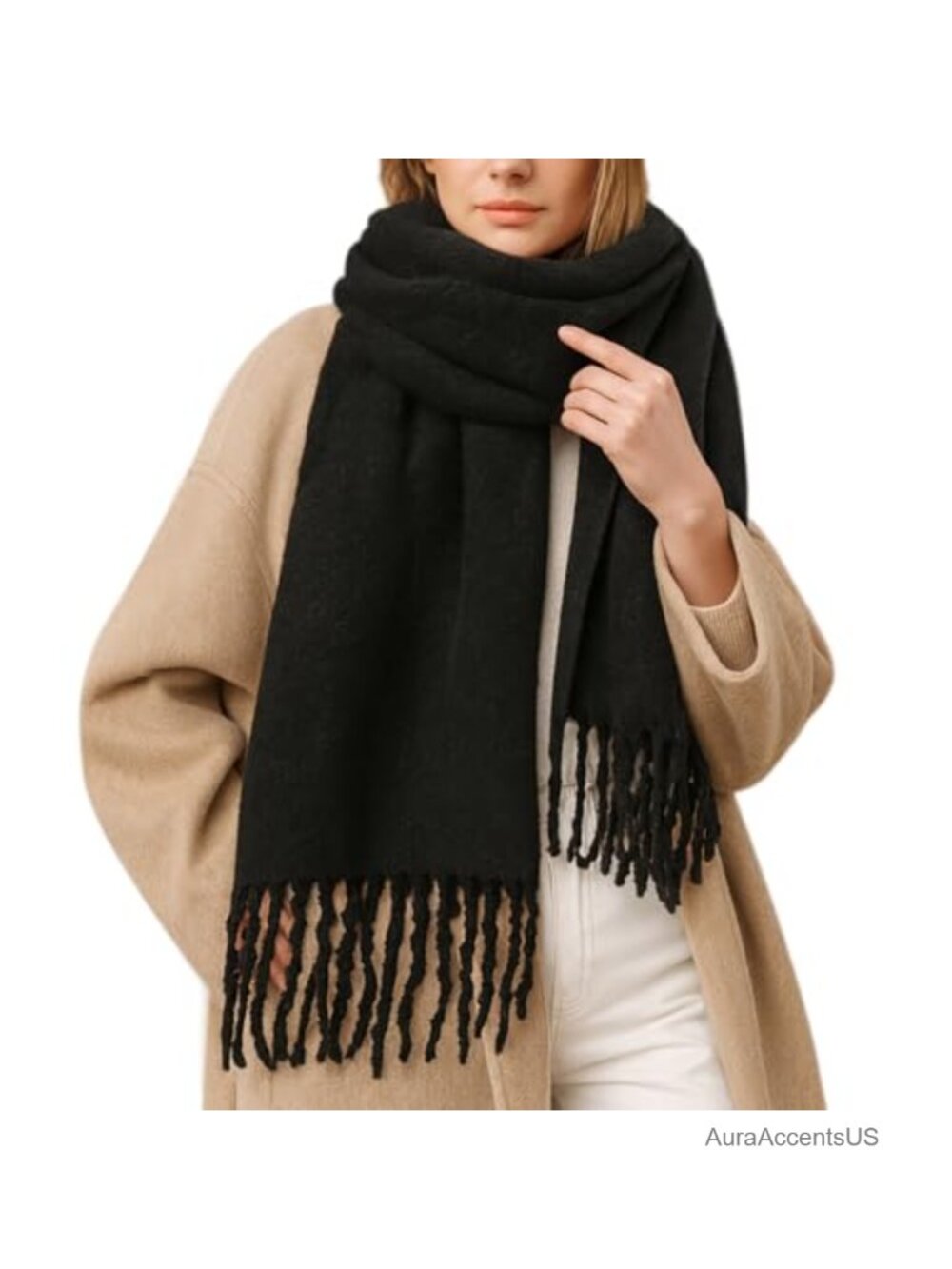 Extra Large Oversized Blanket Scarf Shawl Wrap for Women Men Warm Winter Thick